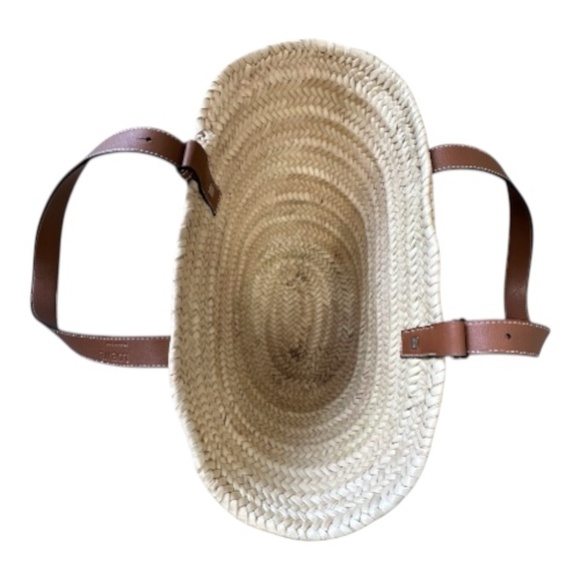 Loewe x Paula’s Ibiza Basket Bag in Palm Leaf with Leather Handles - Picture 13 of 16